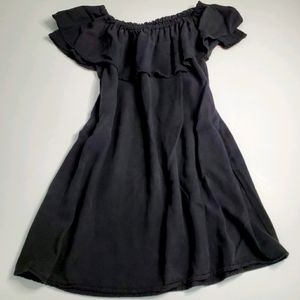 Zara solid Black Multi way dress  size  Medium